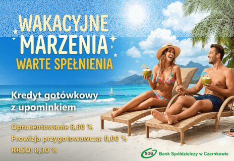 Kredyt gotówkowy "Wakacyjne marzenia warte spełnienia"