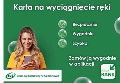 Zamów kartę w aplikacji mobilnej!